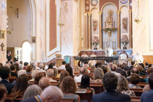 Reabierta casi dos años después de la dana la iglesia Nuestra Señora de Gracia de La Torre