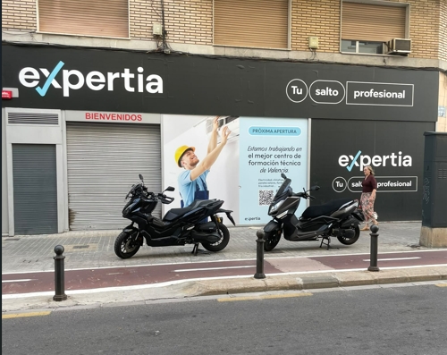 Imagen de la nueva instalación en la calle Cuenca de València.