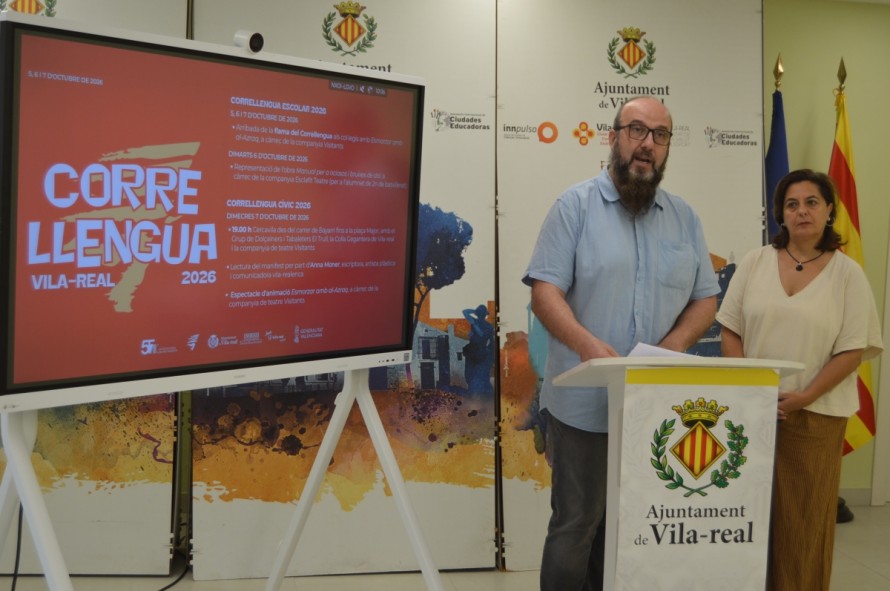 Vila-real farà córrer la flama del Correllengua per tots els centres educatius locals del 5 al 7 d’octubre