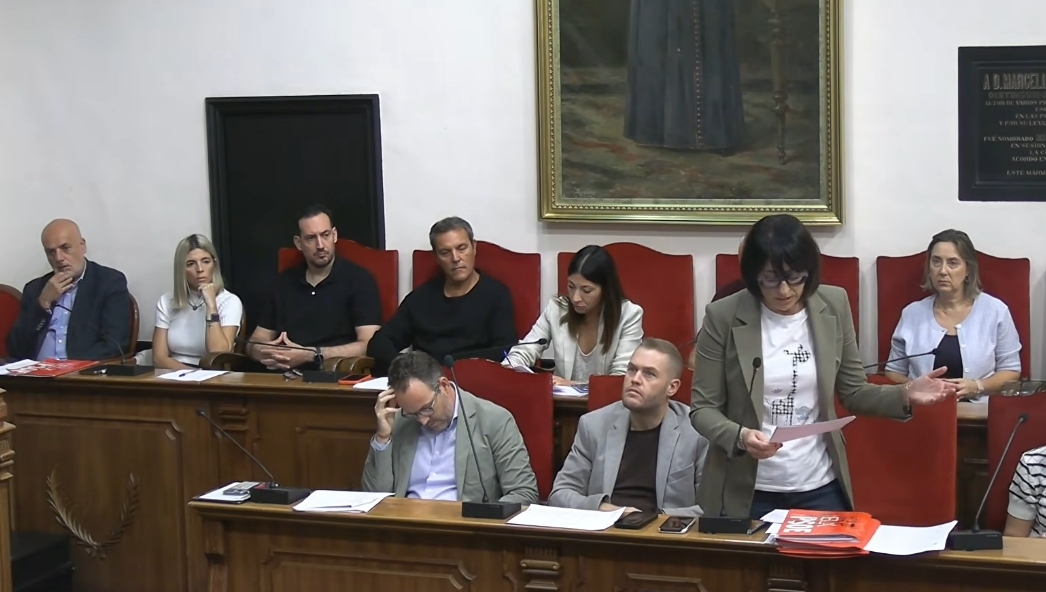 La edil del PSOE, Patricia Maciá -