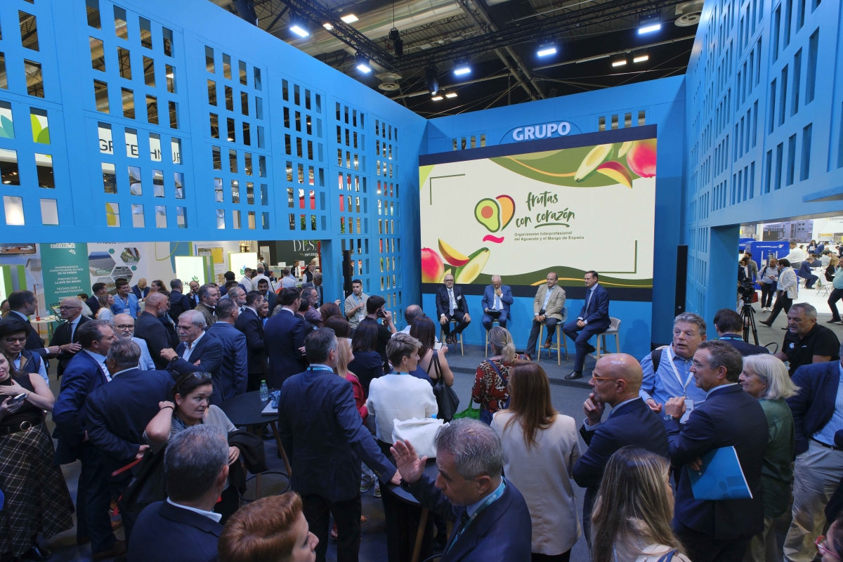 Las actividades organizadas por Cajamar en su estand congregan a un importante número de profesionales. - Foto: CAJAMAR Las actividades organizadas por Cajamar en su estand congregan a un importante número de profesionales.