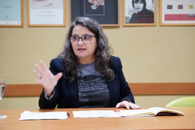 Oltra descarta empadronarse en València para las elecciones: 