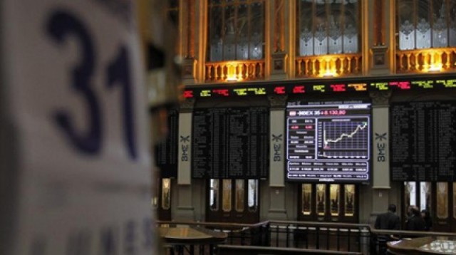 Las dudas asaltan a los bolsistas a media sesión con el Ibex 35 arriba del 9.100