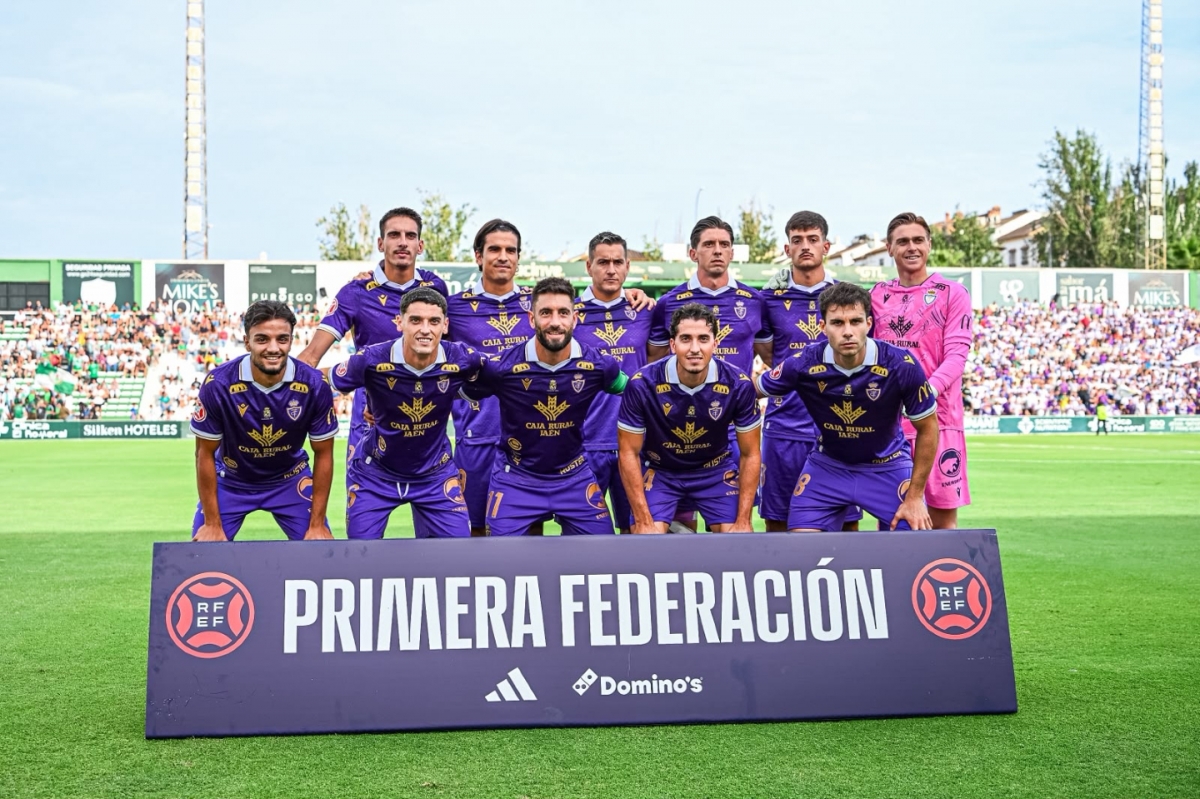 Once del Real Jaén en Antequera