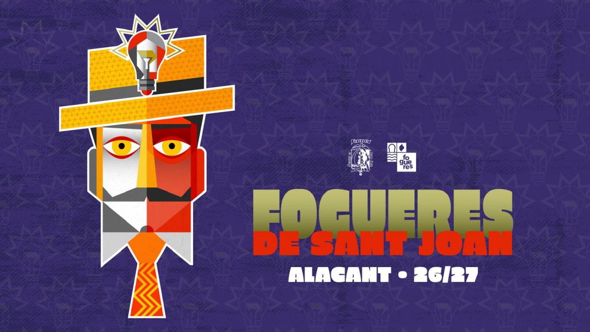 La imagen de les Fogueres. - La imagen de les Fogueres.