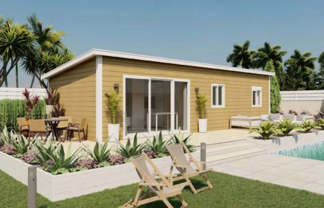 Un camping para 200 personas busca sitio en el campo de Agost: 66 cabañas y casas móviles y piscina