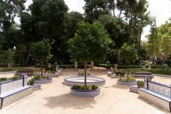 Paso final para las reparaciones en el parque Ribalta: Castelló perfila la mejora de los bancos o el Templete