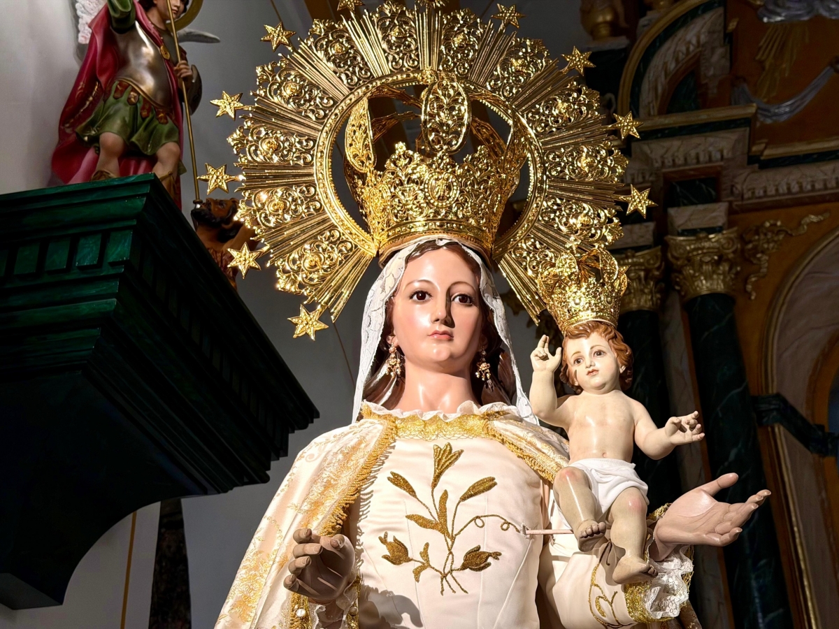 Virgen del Rosario, patrona de Puerto Lumbreras