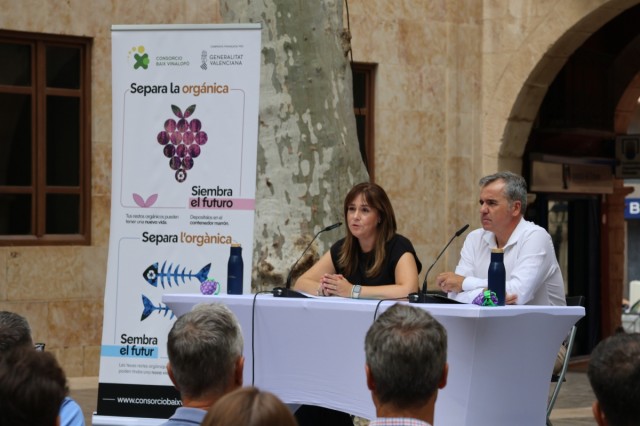 El Consorcio Baix Vinalopó presenta en Aspe la nueva campaña de educación ambiental “Separa la orgánica, siembra el futuro” 