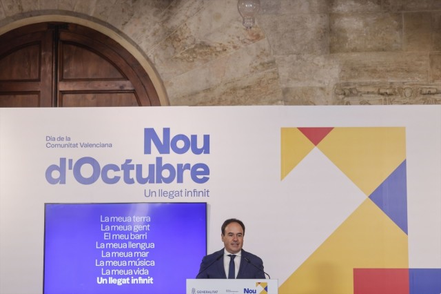 La Generalitat centra la campaña del 9 d'Octubre en los 750 años de la muerte de Jaume I
