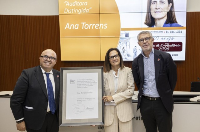 Ana Torrens, presidenta de Deloitte España, galardonada como Auditora Distinguida del Año
