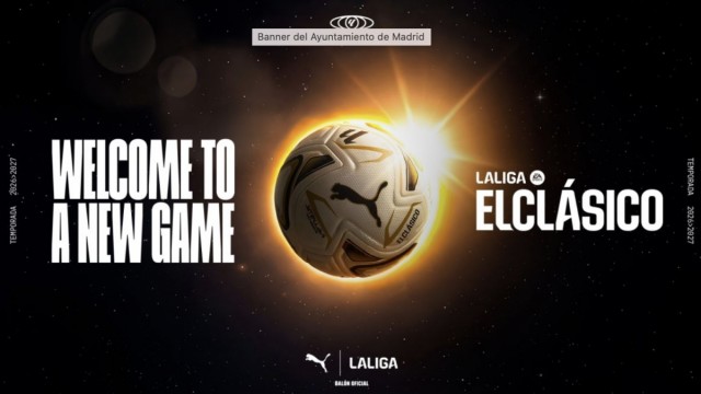 PUMA y LALIGA presentan el diseño exclusivo del balón oficial de los dos partidos de esta temporada de ELCLÁSICO