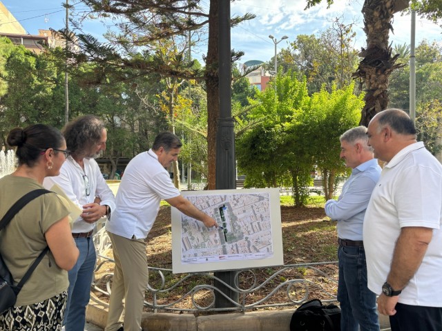 Orihuela inicia la reforma de la Glorieta Gabriel Miró con una primera fase de 140.000 euros
