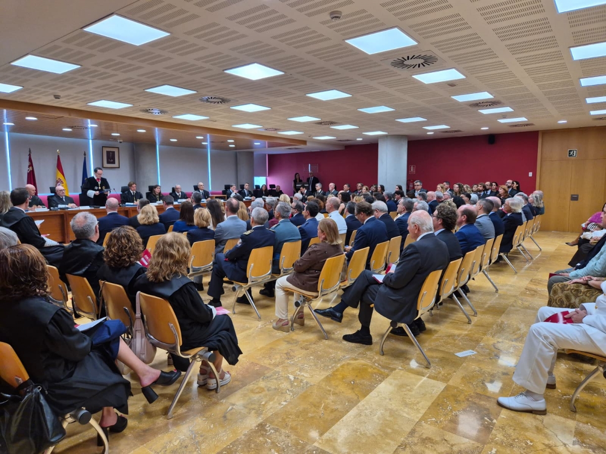 Apertura del año judicial en Murcia.