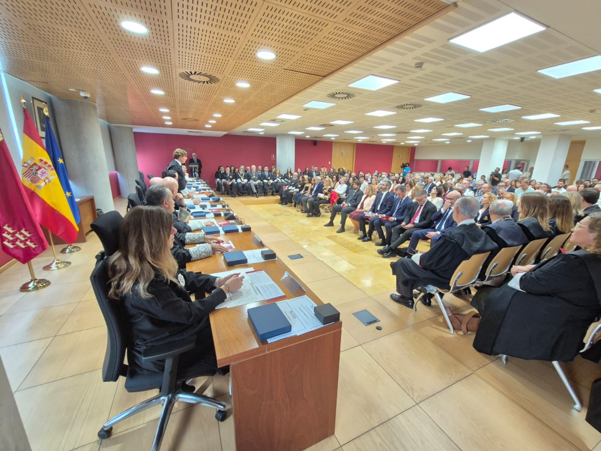 Apertura del año judicial en Murcia.