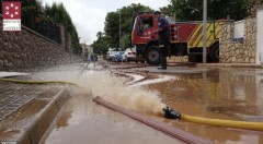 Emergencias gestiona 69 incidentes relacionados con el temporal: 41 en la provincia de Castellón y 28 en la de Valencia