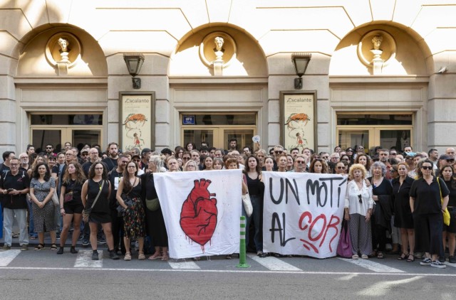 Las artes escénicas critican el 'silencio' de la Generalitat ante la 