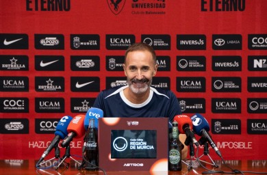 Sito apela ante la visita del Barça a que el UCAM CB sea 