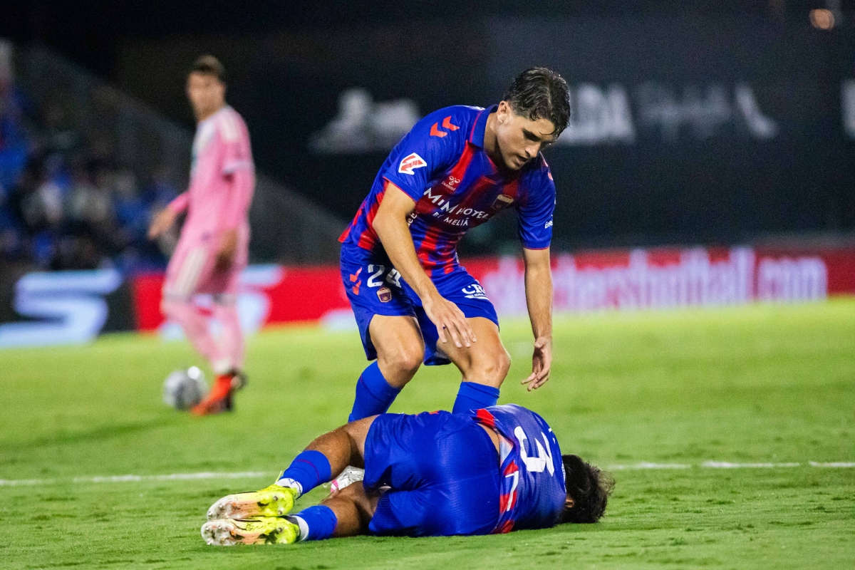 Larios tras ser objeto de penalti