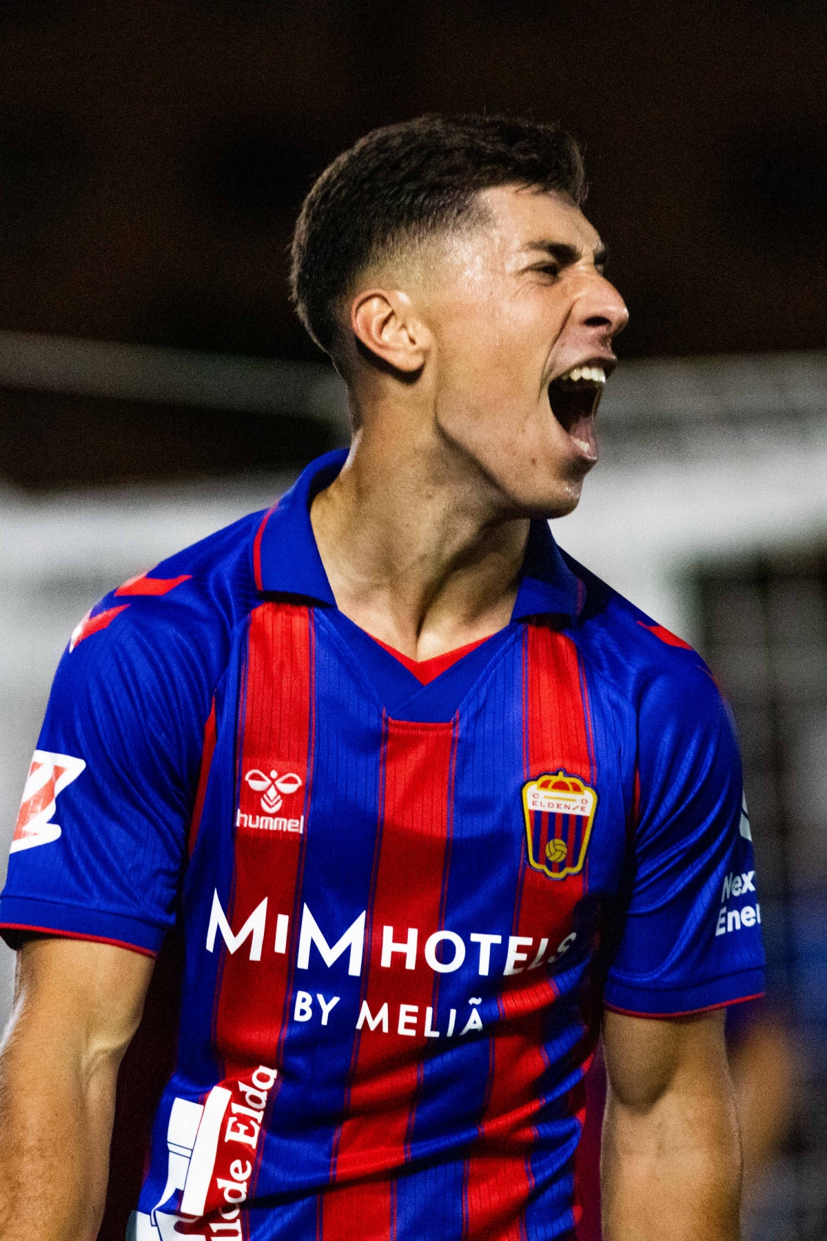Olbarrieta celebra su gol - Foto: LOF Olbarrieta celebra su gol