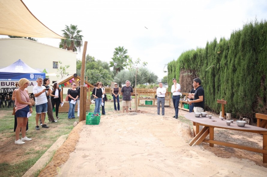 Burriana abre el Aula Natura para la educación ambiental y aprendizaje al aire libre de escolares