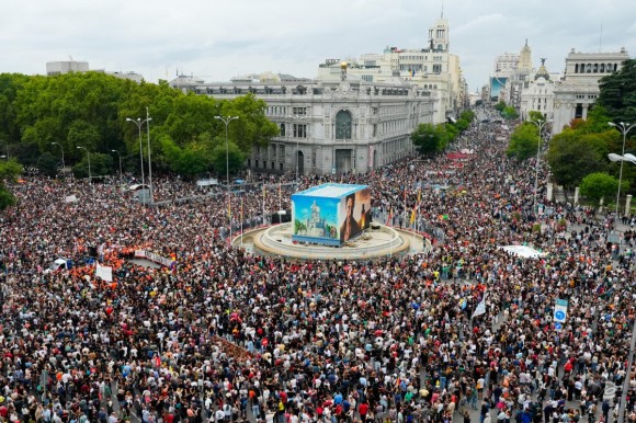 Protestas por la vivienda en decenas de ciudades con la mirada puesta en la huelga general