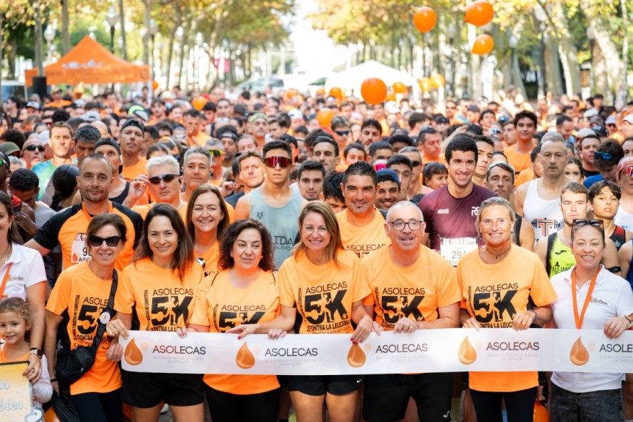 Castelló congrega a más de 1.000 personas en la carrera solidaria contra la leucemia