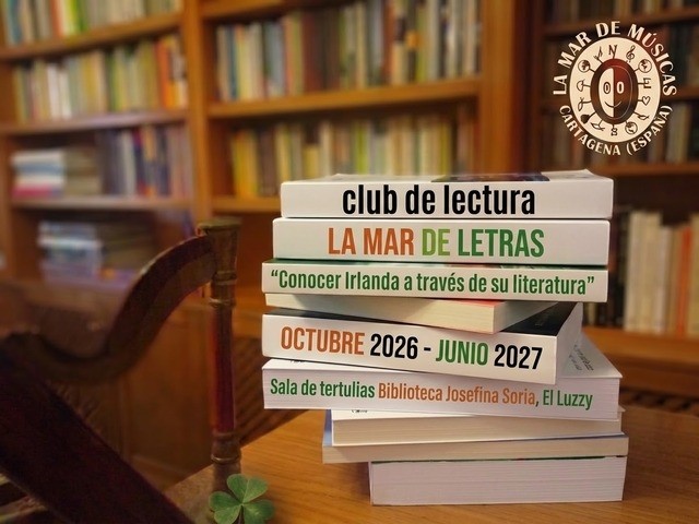 Nace el Club de Lectura de La Mar de Letras con un viaje literario por Irlanda con destino Cartagena