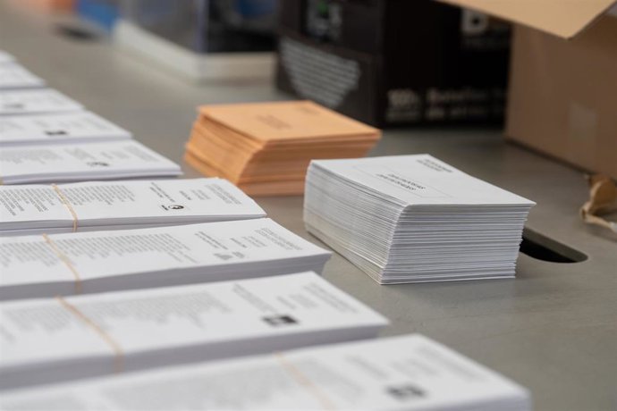 Material electoral en las pasadas elecciones generales de 2023. - Imagen de archivo. Material electoral en las pasadas elecciones generales de 2023.