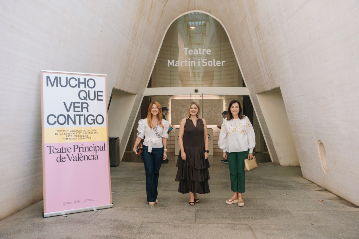 De izquierda a derecha, María José Mora, Carmen Ortí y Marta Alonso. - Foto: IVC De izquierda a derecha, María José Mora, Carmen Ortí y Marta Alonso.