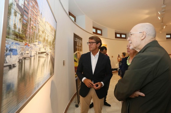 La asociación Espejo de Alicante reúne 26 obras en una exposición en el Palacio Provincial