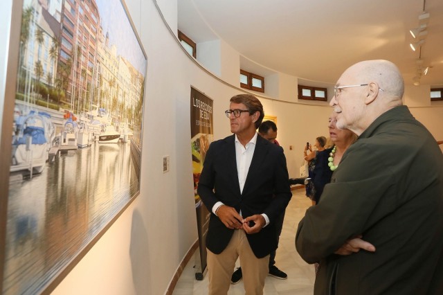 La asociación Espejo de Alicante reúne 26 obras en una exposición en el Palacio Provincial
