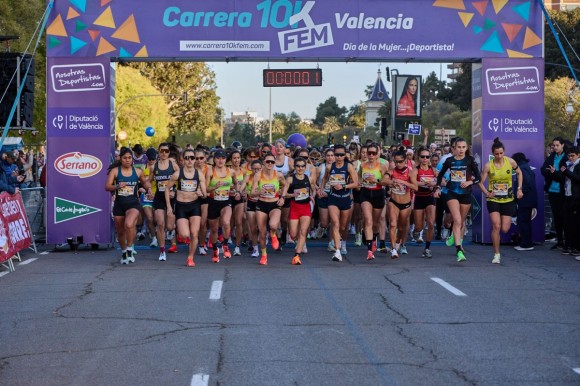 La Carrera 10KFem adelanta a febrero su edición de 2027 por el calendario fallero y la Semana Santa