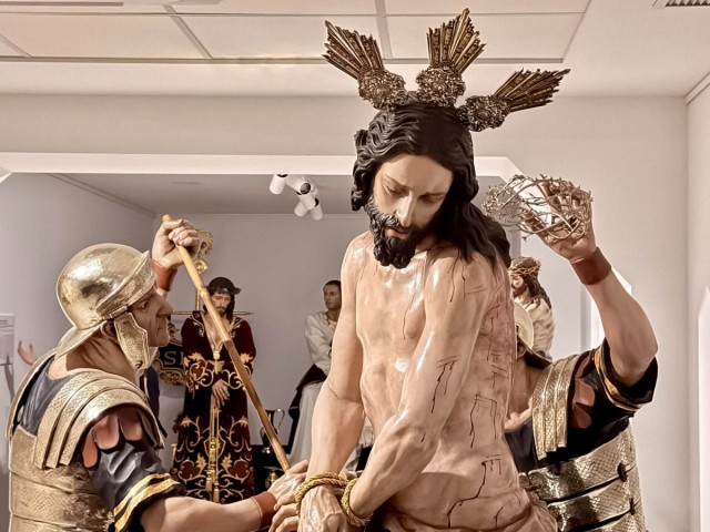 La Pasión vista de cerca: La Espiga Dorada de Cartagena acoge emblemáticas imágenes de la Semana Santa de la Región