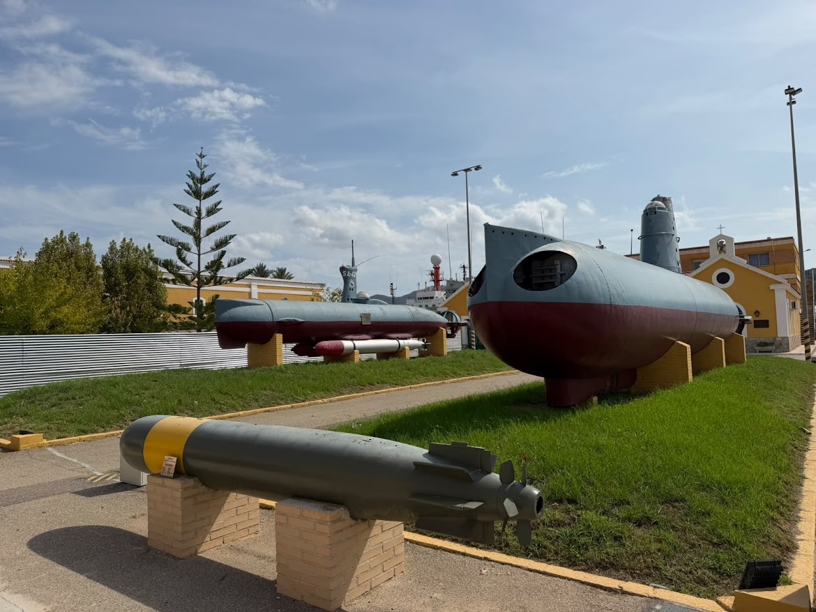 Submarinos clase S-40 y S-50 Arsenal de Cartagena.