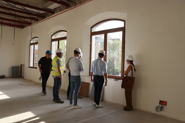 Avanzan las obras de rehabilitación del Casino de la Gerencia de Sagunto