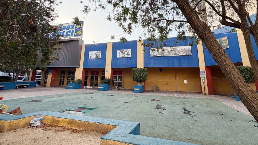 Benidorm remodelará la plaza de los antiguos cines Colci para acabar con las filtraciones en el parking subterráneo