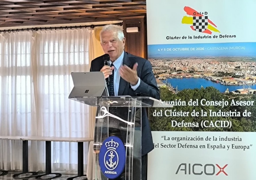 Borrell revela en Cartagena que propuso crear una unidad de 5.000 soldados europeos para actuar en emergencias