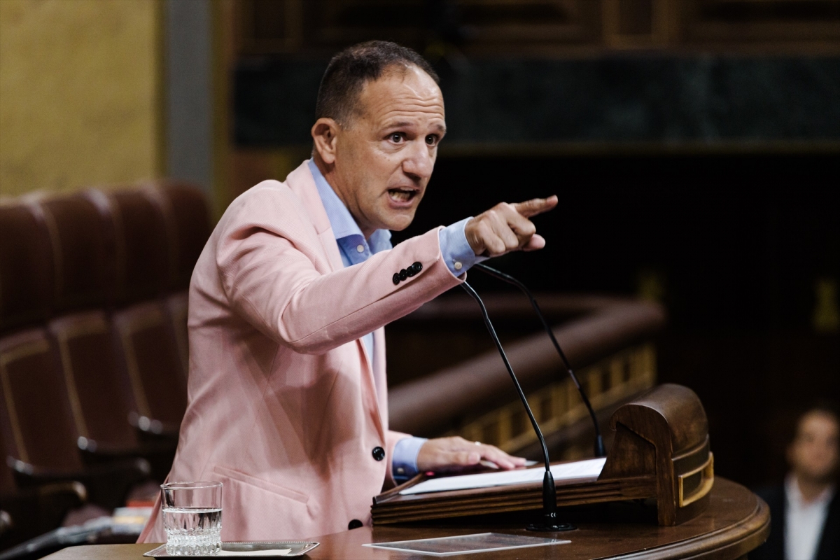 El diputado del PSOE Lázaro Azorín. - Foto: CARLOS LUJÁN/EP El diputado del PSOE Lázaro Azorín.