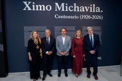 La inauguración de la gran exposición por el centenario de Michavila, en imágenes