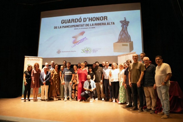 La Mancomunitat de la Ribera Alta reconeix La Fúmiga amb el seu Guardó d'Honor en el seu 30 aniversari 