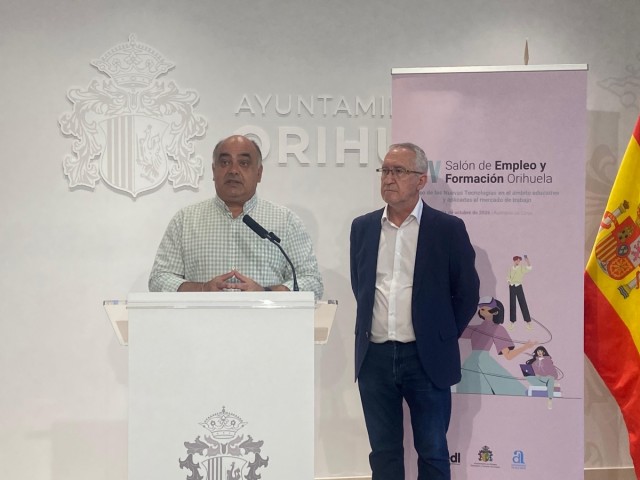 El IV Salón de Empleo y Formación de Orihuela pone el foco en la IA con Dolors Reig, Andrés Pedreño y Tony Gimeno