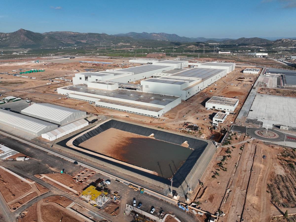 Obras de la gigafactoría - Obras de la gigafactoría