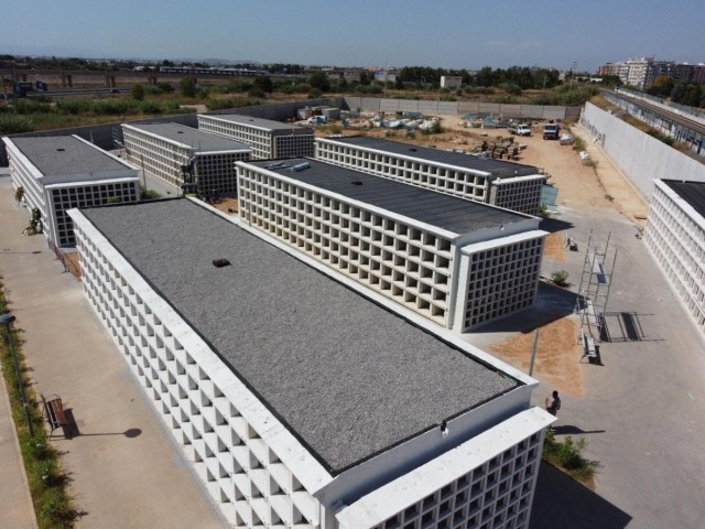 El Ayuntamiento de València finaliza las obras de ampliación de la sección 21 del Cementerio General
