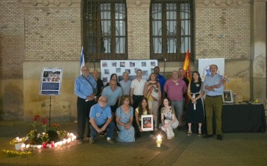 Murcia no olvida a las víctimas del 7 de octubre de 2023
