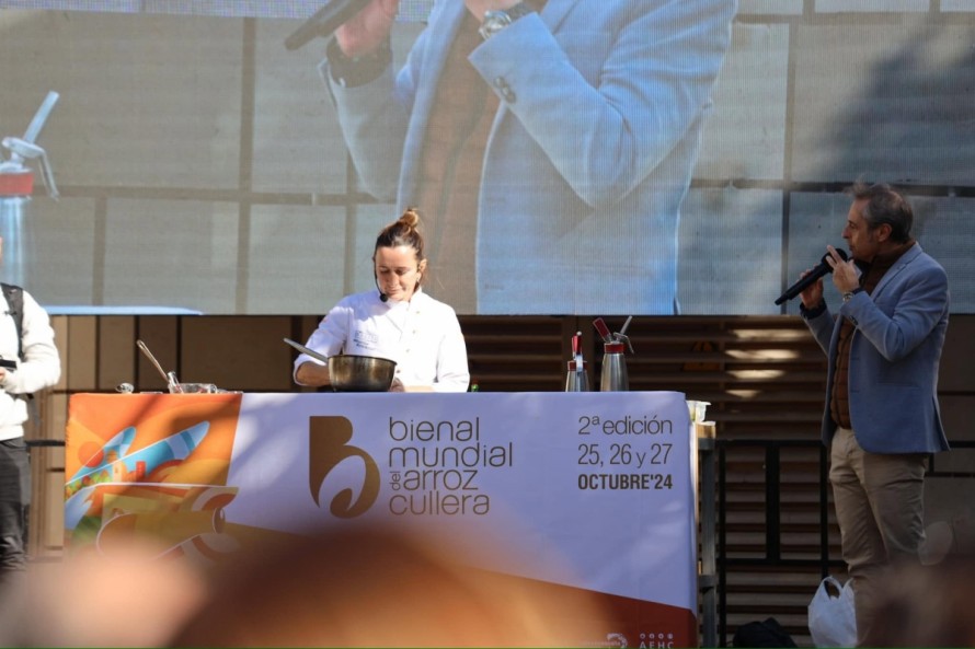 La III Bienal Mundial del Arroz convierte Cullera en el epicentro gastronómico del producto emblema de la despensa valenciana