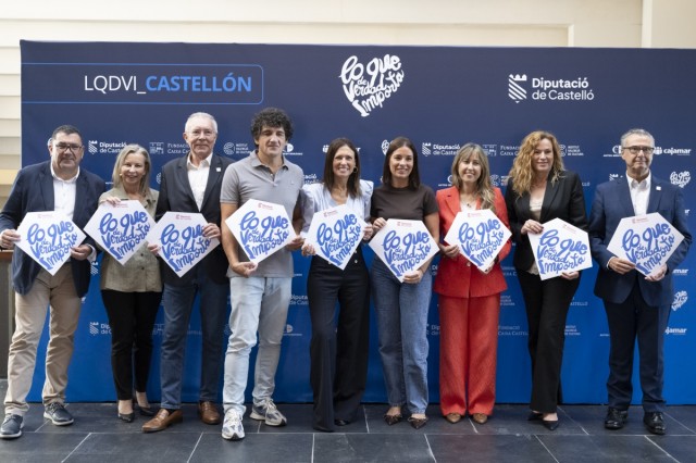 La Diputación acerca historias de esfuerzo y superación a los jóvenes de Castellón con el III Congreso Lo Que De Verdad Importa