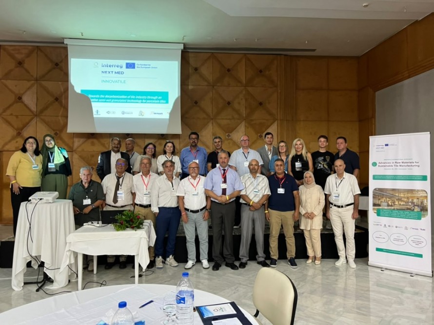 La UJI e ITC lideran un proyecto para la fabricación sostenible de azulejos en España, Italia, Chipre, Turquía, Túnez y Egipto