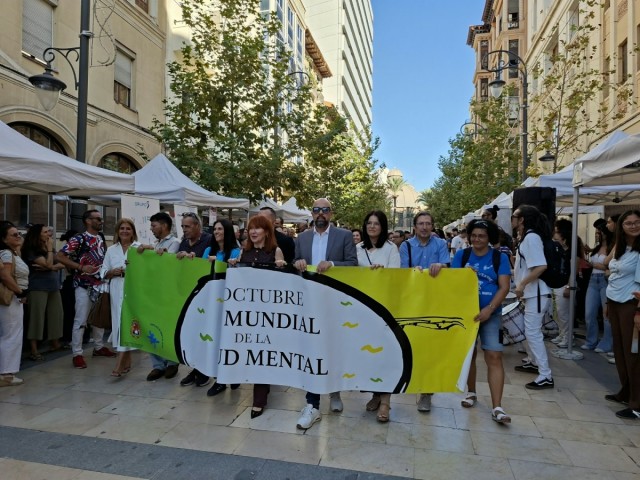Alicante conmemora el Día Mundial de la Salud Mental con una jornada festiva y de sensibilización