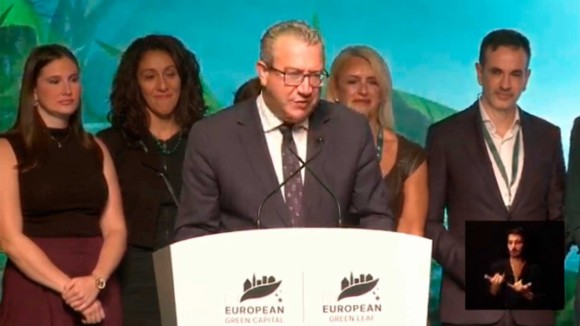 Benidorm se alza en Portugal con el premio European Green Leaf y representará a las ciudades verdes de la UE en 2028
